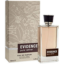 Fragrance World Evidence Pure Vetiver kişilər üçün ətir 100 ml – dəri və vetiver əsaslı, təravətli, odunsu və dəbli akkordlu, uzunmüddətli və cazibədar kişi parfümü