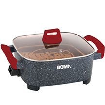 Boma BM-618 Çoxfunksiyalı Elektrik Qızartma Tavası – Hər Yemək Üçün İdeal