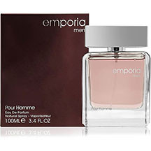 Fragrance World Emporia men kişilər üçün ətir suyu 100 ml – zəncəfil, limon, berqamot və paçuli notları ilə təravətli, ədviyyatlı və odunsu kişi parfümü