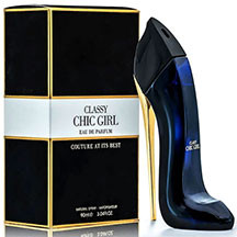 Fragrance World Chic Girl qadınlar üçün ətir 90 ml – badam, qəhvə, berqamot və limon üst notları, ürəkdə tuberoza, jasmin, portağal çiçəyi və qızılgül, əsasda isə tonka paxlası, kakao, vanil, pralin,