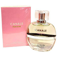 Fragrance World La Parretta Canale Fraiche qadınlar üçün ətir suyu 100 ml – çəhrayı istiot və limon üst notları, yasəmən, süsən və hiqsent ürək notları, ambra, paçuli, qızılgül və ağ müşk