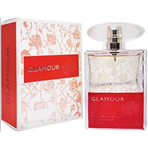 Fragrance World Glamour qadınlar üçün ətir 100 ml – meyvə, çəhrayı istiot və sümbül çiçəyi üst notları, ürəkdə ehtiraslı yasəmən, təravətli və zərif akkordlarla optimist və həyatsevər qadınlar üçün ca