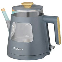 Tiffany TF-901 – 1.2 litr tutumlu, 1200 Vt güclü, sürətli qaynatma funksiyalı, avtomatik sönmə və quru işləmədən qoruma xüsusiyyətli, rahat və təhlükəsiz istifadə üçün müasir elektrik çaydan