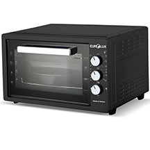 Şık və Güclü – Eurolux EU-EO3213EB-45LDG Qara Elektrik Soba ilə Mətbəxinizə Zövq Qatın