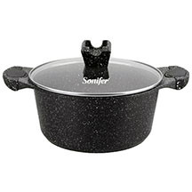 Sonifer SF-1176-40CM Qazan – Qranit Qazan Sonifer – Böyük Həcm, Böyük Dad, Böyük Rahatlıq