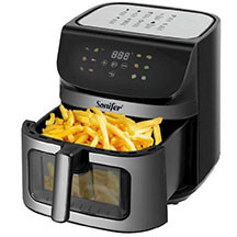 Aerofritür Sonifer SF-1040 airfryer – Sensorlu, Sağlam və Sürətli Qızartma, Böyük Tutum