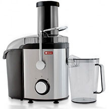 Şirəçəkən Silver SL-5304 – 1000W güclü, paslanmayan polad filtrli, iri tutumlu, meyvə və tərəvəz üçün sürətli və effektiv elektrik şirəçəkən