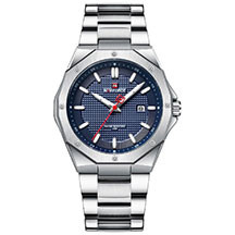 Kişi Qol Saatı Naviforce NF9200 Silver – Zərif Metal Korpus və Gündəlik Klassika