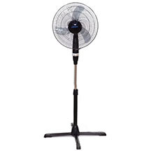 Ventilyator Quicks Q-3395 Black sərinkeş – şəbəkə ilə işləyən, qara plastik korpuslu, məişət istifadəsi üçün nəzərdə tutulmuş, funksional və kompakt döşəmə sərinkeşi