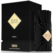 Fragrance World Royal Blend Nero French Avenue uniseks Extrait De Parfum 100 ml – meyvəli, ədviyyatlı və odunsu uniseks parfüm