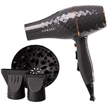 Sokany SK-2224 – 3000W Güclü Motorlu, Boz Rəngli Peşəkar Fen