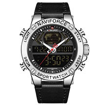 Qol saatı NaviForce NF9153 – Sərt Hardlex mineral şüşə ilə cızılmalara davamlı siferblat