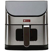 Silver SL-1036 Aerofritür – 6 L Həcm, 10 Proqram, Sensor İdarəetmə, Minimum Yağla Sürətli və Sağlam Qızartma Airfryer