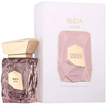 Fragrance World Irida Extrait qadınlar üçün ətir suyu 100 ml – albalı və zəncəfil üst notları, jasmin ürək notu, ambra, çəhrayı bibər və müşk baza; meyvəli, ədviyyatlı və çiçək akkordlu zərif qadın pa