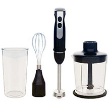 Blender mikser dəsti Silver SL-5317 – 600W güclü, müxtəlif başlıqlı, batırılan blender və mikser funksiyalı, yemək və içkilərin hazırlanmasını asanlaşdıran çoxfunksiyalı mətbəx dəsti