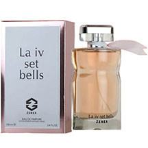 Zenex La iv set bells qadınlar üçün ətir suyu 100 ml – şirin, vanilli və meyvəli notlarla, zərif və diqqətçəkən qoxusu ilə gündəlik və xüsusi anlar üçün uzunömürlü qadın parfümü