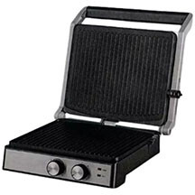 TIFFANY TF-281 – 2000 Vt güclü, çoxfunksiyalı, qril və toster funksiyalı, yapışmayan örtüklü, metal korpuslu, asan təmizlənən və müasir dizaynlı elektrik qril və toster